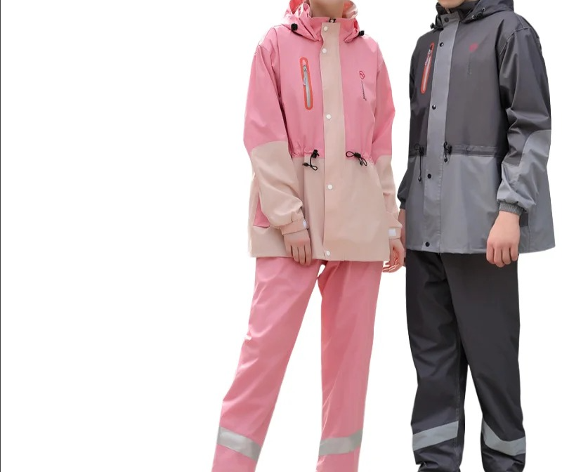 Outdoor Riding Reflective Rain - Fishing Rain Suit review and price